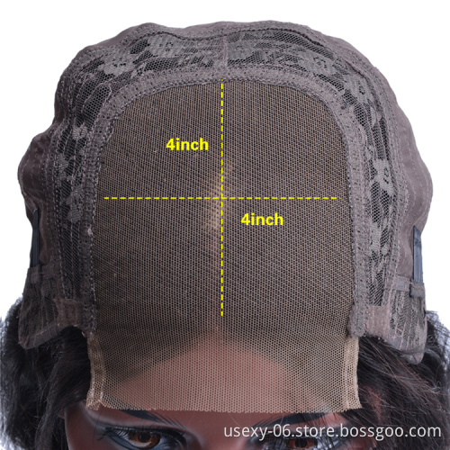 Wholesale Cheap Brazilian Short Straight Human Hair Closure Lace Front Bob Wigs For Black Women